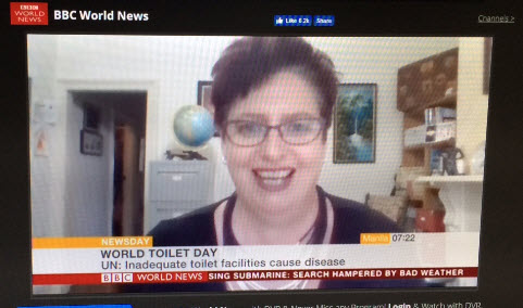 Talking Toilet Tourism with BBC World News